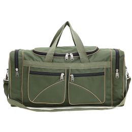 Foldable Sports Oxford Cloth Large Capacity Portable Messenger Bag (Option: Green-30inches)