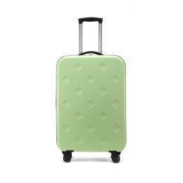 Folding Rod Case Hole Hole Universal Wheel Rod Portable Storage Travel (Option: Green-20inch)