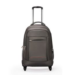 Travel Trolley Bag Business Large Capacity (Option: Dark Grey-22inches)