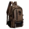 2023 New Outdoor Travel Camping Bag Computer Bag Mountaineering Bag Large Capacity Backpack for Men Canvas High School Backpacks