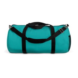 Duffel Bags, Teal Green Style Bag (size: large)