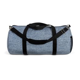 Duffel Bags, Blue Denim Style Bag (size: large)