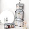 Travel Toiletry Bags with Hanging Hook Waterproof Makeup Cosmetics Bag Orgaziners