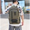 2023 New Outdoor Travel Camping Bag Computer Bag Mountaineering Bag Large Capacity Backpack for Men Canvas High School Backpacks