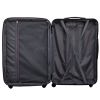 3-Piece Hardshell Luggage, TSA Lock Travel Trolley Suitcase, Expandable Luggage with Spinner Wheels, 20"/24"/28" XH