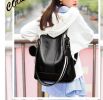 Women's Fashion Backpack Purses Multipurpose Design Handbags and Shoulder Bag PU Leather Travel bag